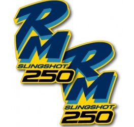 1990 RM250 radiatorkapsticker, klein