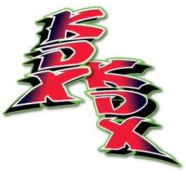 1991 KDX250 stickerset