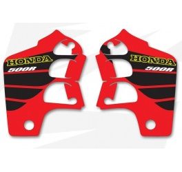 2001 CR500 radiator sticker set