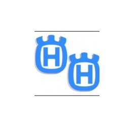 H-logo set, blauw