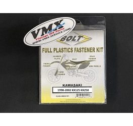 Plastic bouten set KX125-250 1998-2002