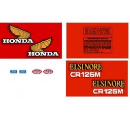 Stickerset  CR125m 1976 – 1977, std