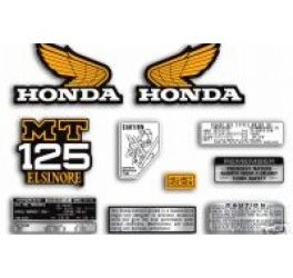 Stickerset MT125 1975, std